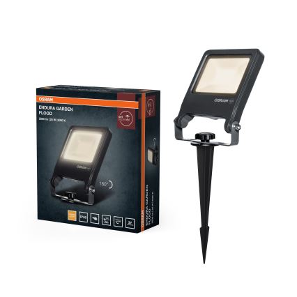 Osram - LED προβολέας ENDURA LED/20W/230V 3000K IP65 ανθρακί