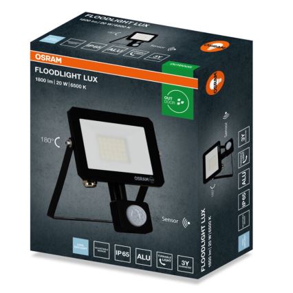 Osram - Προβολέας LED με αισθητήρα FLOODLIGHT LED/20W/230V 6500K IP65