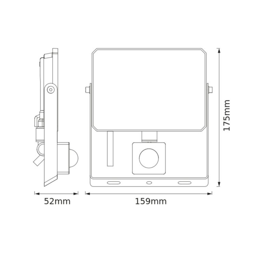 Osram - Προβολέας LED με αισθητήρα FLOODLIGHT LED/30W/230V 4000K IP65