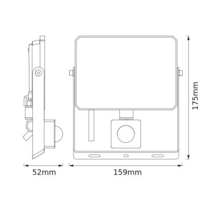 Osram - Προβολέας LED με αισθητήρα FLOODLIGHT LED/30W/230V 6500K IP65