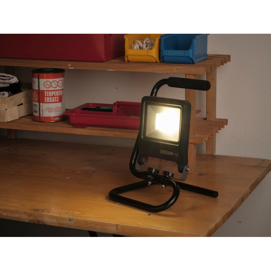 Osram - LED προβολέας με βραχίονα στήριξης S-STAND LED/30W/230V 4000K IP65 ανθρακί