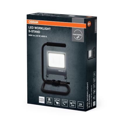 Osram - Προβολέας LED με βραχίονα στήριξης S-STAND LED/50W/230V 4000K IP65 ανθρακί