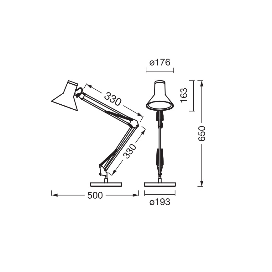 Osram - Ρυθμιζόμενη LED επιτραπέζια λάμπα OFFICE LINE LED/9W/230V 3000K μαύρη
