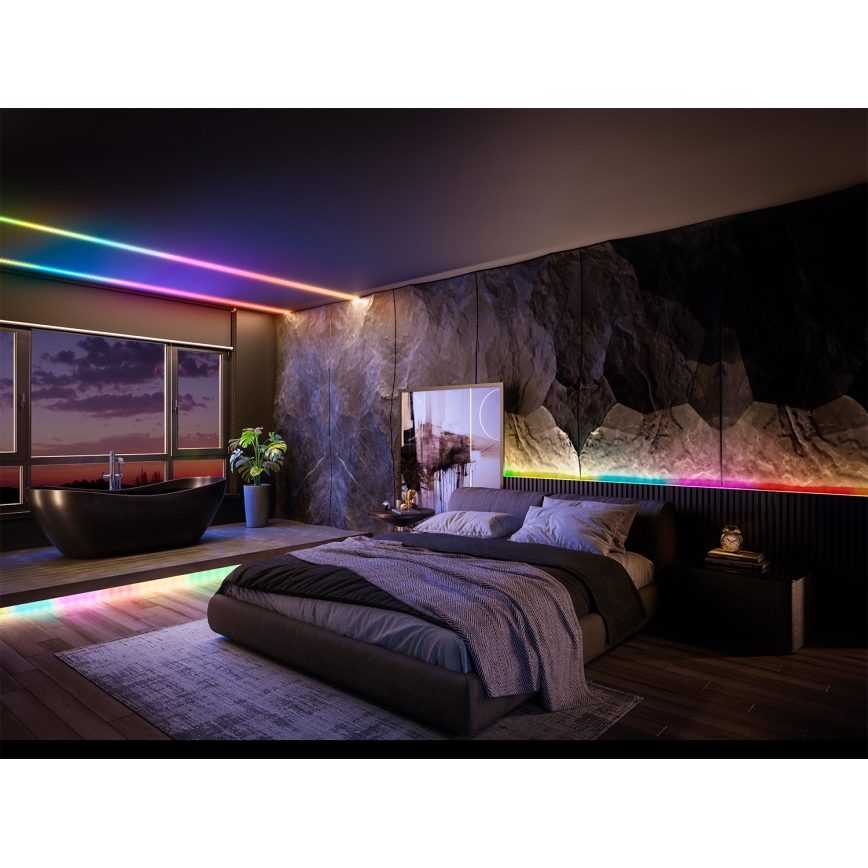 Osram - RGB LED ρυθμιζόμενη ταινία SMART+ MAGIC 5 m LED/35W/230V Wi‑Fi + τηλεχειριστήριο