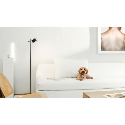 Osram - LED Ρυθμιζόμενο επιδαπέδιο φωτιστικό αφής DECOR KYOTO LED/12W/230V CRI 90 μαύρο