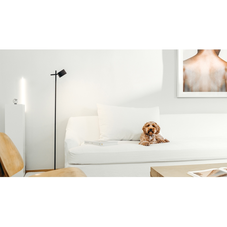 Osram - LED Ρυθμιζόμενο επιδαπέδιο φωτιστικό αφής DECOR KYOTO LED/12W/230V CRI 90 μαύρο