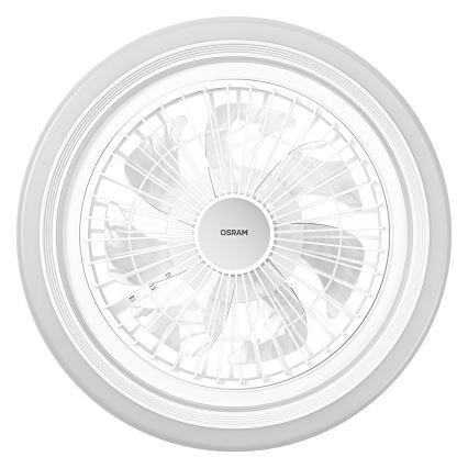 Osram - Ρυθμιζόμενο LED φωτιστικό οροφής με ανεμιστήρα SOLANO LED/26W/230V 3000/4000/6500K + τηλεχειριστήριο