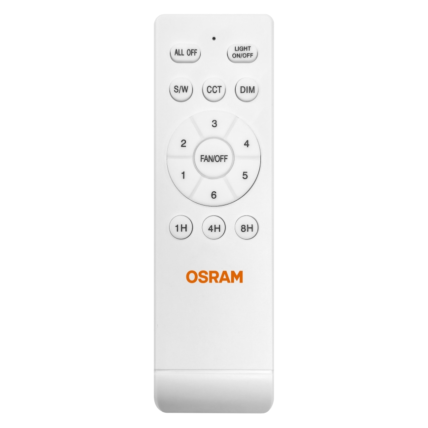 Osram - Ρυθμιζόμενο LED φωτιστικό οροφής με ανεμιστήρα SOLANO LED/26W/230V 3000/4000/6500K + τηλεχειριστήριο
