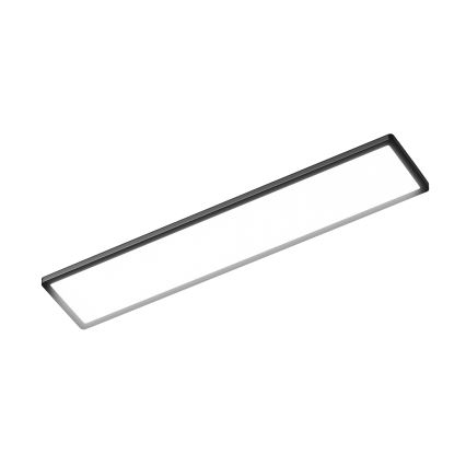 Osram - LED Ρυθμιζόμενο φωτιστικό οροφής για μπάνιο PLANON EASYFIX LED/30W/230V 2600-6000K 20x98 cm IP54 μαύρο + τηλεχειριστήριο