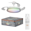 Osram - Ρυθμιζόμενο φωτιστικό οροφής LED RGB με ανεμιστήρα CIERZO LED/35W/230V 3000-6500K + τηλεχειριστήριο