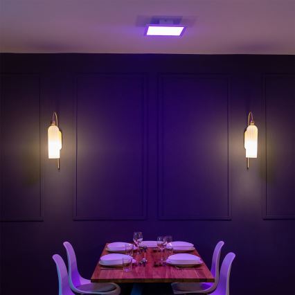 Osram - LED RGBW Ρυθμιζόμενο φωτιστικό οροφής SMART+ PLANON LED/20W/230V 30x30 cm