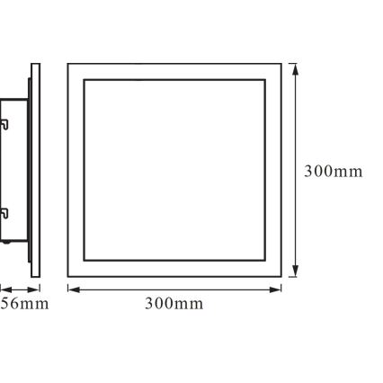 Osram - LED RGBW Ρυθμιζόμενο φωτιστικό οροφής SMART+ PLANON LED/20W/230V 30x30 cm