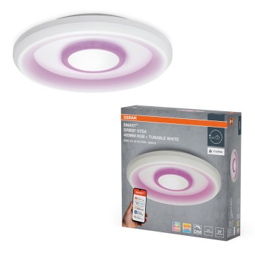 Osram - Ρυθμιζόμενο φωτιστικό οροφής LED RGBW SMART+ STEA LED/32W/230V, διάμ. 48,5 cm, 2700-6500K, Wi-Fi