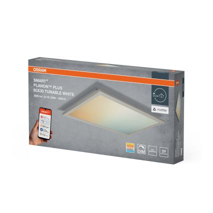Osram - LED Ρυθμιζόμενο φωτιστικό οροφής SMART+ PLANON LED/22W/230V 60x30 cm 3000-6500K Wi-Fi