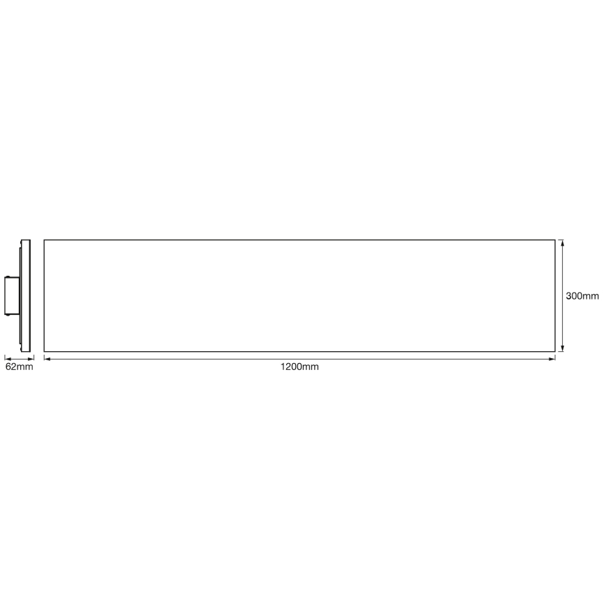 Osram - Ρυθμιζόμενο LED φωτιστικό οροφής SMART+ FRAMELESS LED/40W/230V 3000-6500K Wi-Fi