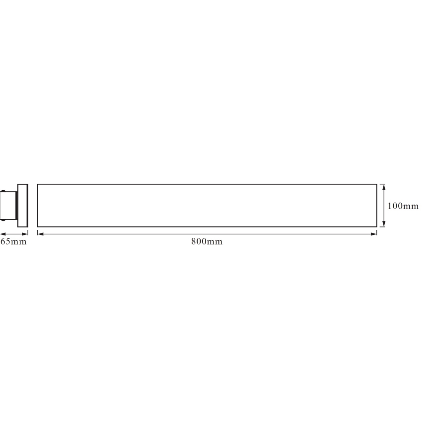 Osram - Ρυθμιζόμενο LED φωτιστικό οροφής SMART+ PLANON LED/27W/230V 80x10 cm 3000-6500K Wi-Fi