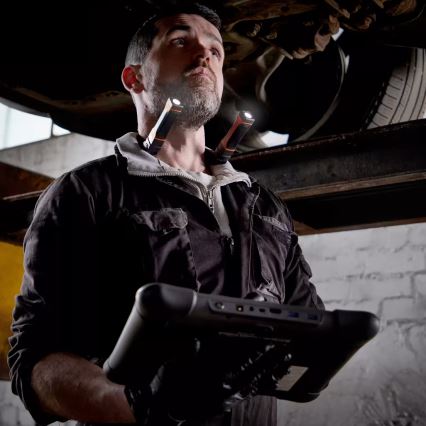 Osram - Ρυθμιζόμενο επαναφορτιζόμενο φωτιστικό λαιμού LEDINSPECT (φορετό) LED/1W/3,7V IP54 1000 mAh