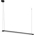 Osram - Ρυθμιζόμενο κρεμαστό LED φωτιστικό με καλώδιο OFFICE LINE LED/40W/230V 4000K 120 cm μαύρο