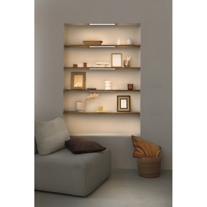 Osram - Ρυθμιζόμενο LED φωτιστικό κάτω ντουλαπιού με αισθητήρα κίνησης UNDERCABINET LED/5W/230V 3000/4000/6500K 10x30 cm λευκό