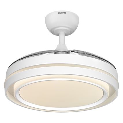 Osram - Ρυθμιζόμενο φωτιστικό οροφής LED με ανεμιστήρα PONIENTE LED/36W/230V 3000/4000/6500K + τηλεχειριστήριο