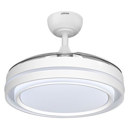 Osram - Ρυθμιζόμενο φωτιστικό οροφής LED με ανεμιστήρα PONIENTE LED/36W/230V 3000/4000/6500K + τηλεχειριστήριο