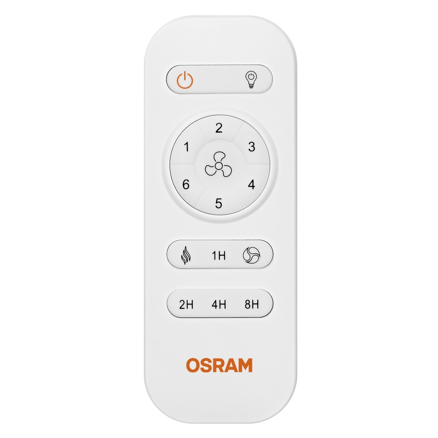 Osram - Ρυθμιζόμενο φωτιστικό οροφής LED με ανεμιστήρα PONIENTE LED/36W/230V 3000/4000/6500K + τηλεχειριστήριο
