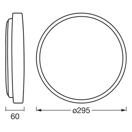 Osram - Ρυθμιζόμενο LED φωτιστικό οροφής ORBIS ALISON LED/16W/230V διάμ. 29,5 cm μπεζ