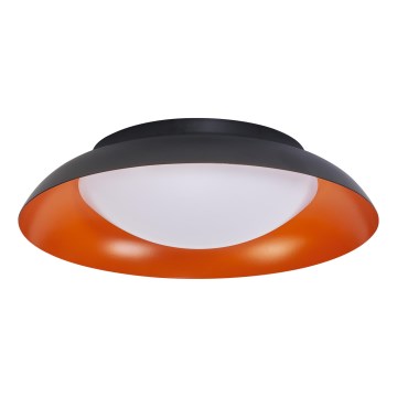 Osram - Ρυθμιζόμενο LED φωτιστικό οροφής ORBIS PLATE LED/19W/230V, Ø 31 cm, πορτοκαλί/μαύρο