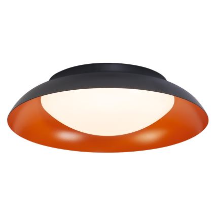 Osram - Ρυθμιζόμενο LED φωτιστικό οροφής ORBIS PLATE LED/19W/230V, Ø 31 cm, πορτοκαλί/μαύρο