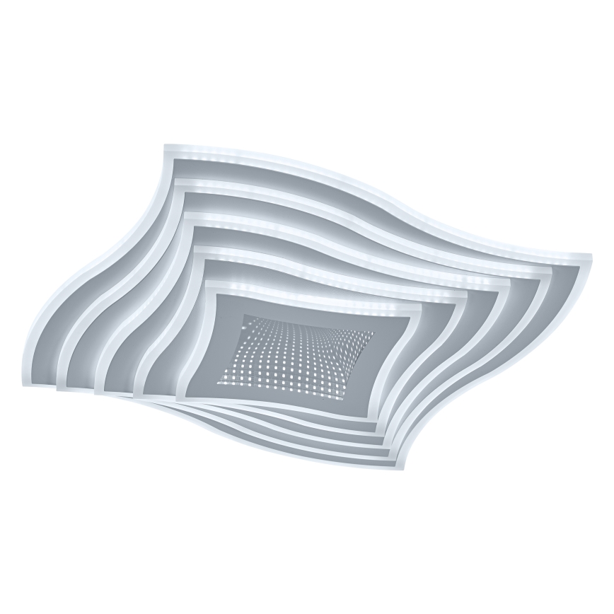 Osram - LED ρυθμιζόμενο φωτιστικό οροφής ORBIS WAVES LED/43W/230V 2600-6000K 48x48 cm λευκό + τηλεχειριστήριο