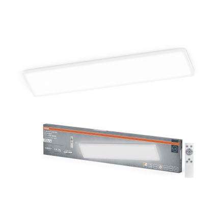 Osram - LED Ρυθμιζόμενο φωτιστικό οροφής μπάνιου PLANON EASYFIX LED/30W/230V 2600-6000K 20x98 cm IP54 λευκό + με τηλεχειριστήριο