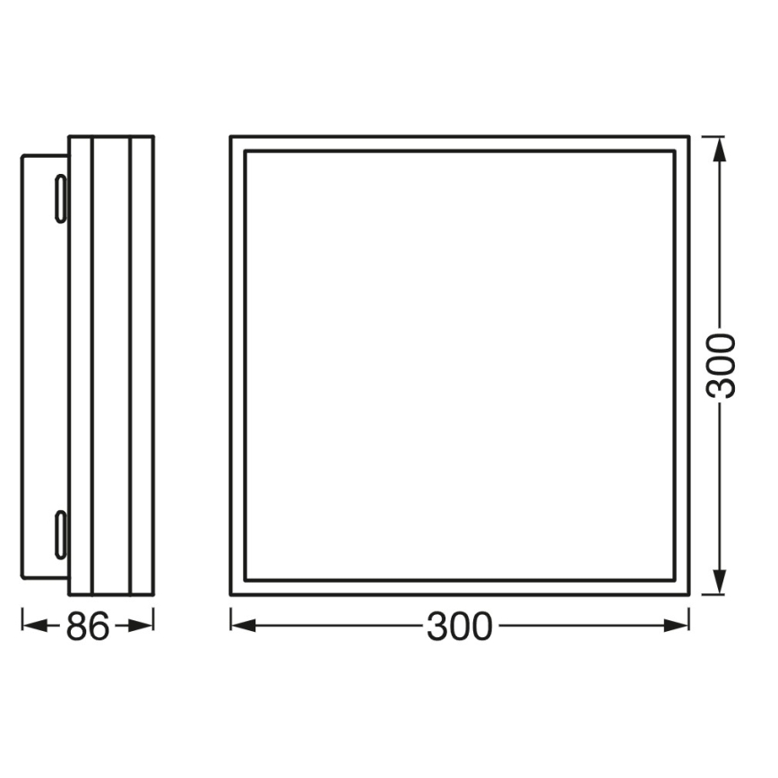 Osram - Ρυθμιζόμενο LED φωτιστικό οροφής SMART+ MAGNET LED/24W/230V 30x30 cm 3000-6500K Wi-Fi