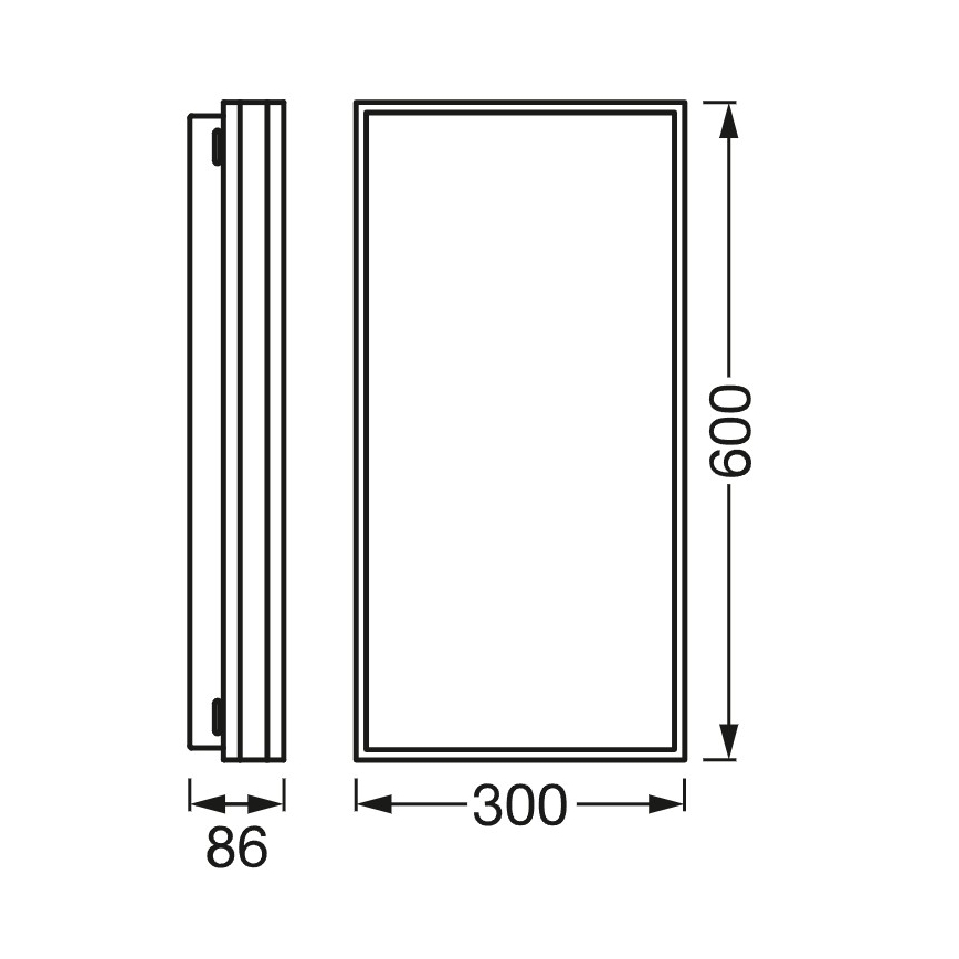 Osram - Ρυθμιζόμενο LED φωτιστικό οροφής SMART+ MAGNET LED/42W/230V 30x60 cm 3000-6500K Wi-Fi