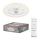 Osram - Ρυθμιζόμενο LED φωτιστικό οροφής με ανεμιστήρα SOLANO LED/26W/230V 3000/4000/6500K + τηλεχειριστήριο