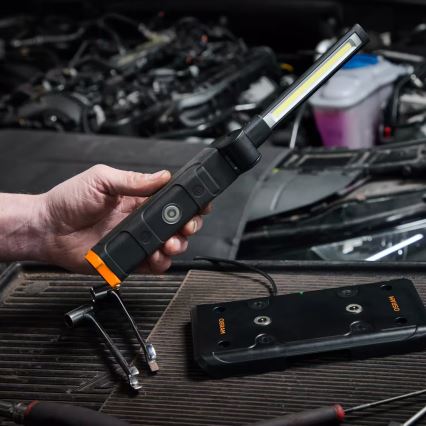 Osram - Ρυθμιζόμενος επαναφορτιζόμενος LED φακός LEDINSPECT WIRE-FREE SLIM 600 LED/5W/3,7V IP54 2600 mAh