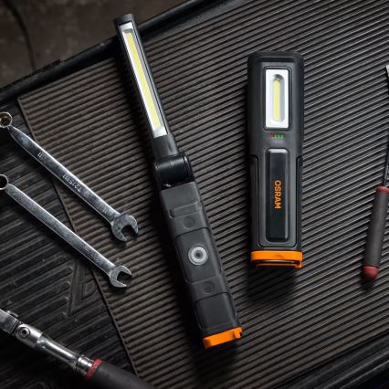 Osram - Ρυθμιζόμενος επαναφορτιζόμενος LED φακός LEDINSPECT WIRE-FREE SLIM 600 LED/5W/3,7V IP54 2600 mAh