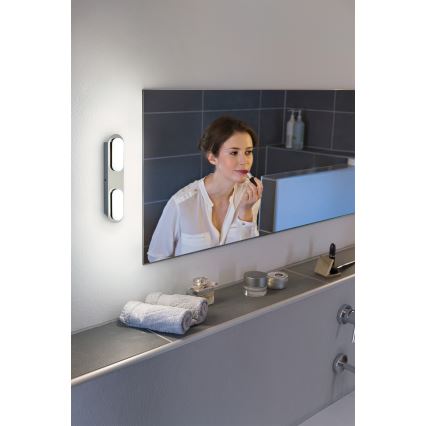 Osram - LED ρυθμιζόμενο επιτοίχιο φωτιστικό μπάνιου SMART+ DUPLO LED/15W/230V 3000-6500K IP44 Wi-Fi