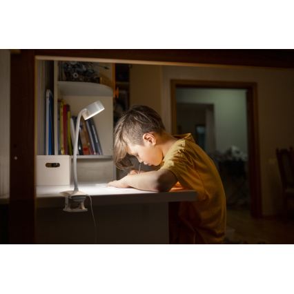 Osram - Ρυθμιζόμενο επιτραπέζιο LED φωτιστικό γραφείου με κλιπ OFFICE LINE LED/4,8W/230V 3000/4000/6500K λευκό