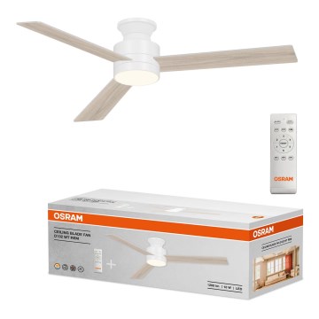 Osram - Ρυθμιζόμενος ανεμιστήρας οροφής BLADE LED/18W/230V 3000/4000/6000K + τηλεχειριστήριο