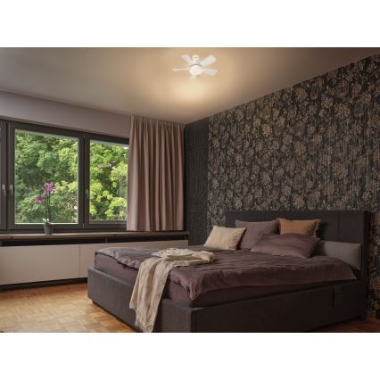 Osram - LED ρυθμιζόμενος ανεμιστήρας οροφής LESTE LED/15W/230V 3000/4000/6500K + τηλεχειριστήριο