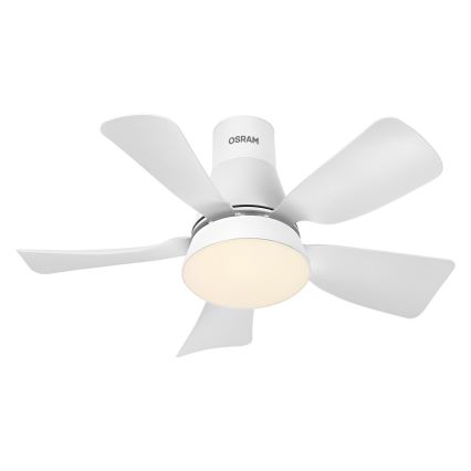 Osram - LED ρυθμιζόμενος ανεμιστήρας οροφής LESTE LED/15W/230V 3000/4000/6500K + τηλεχειριστήριο