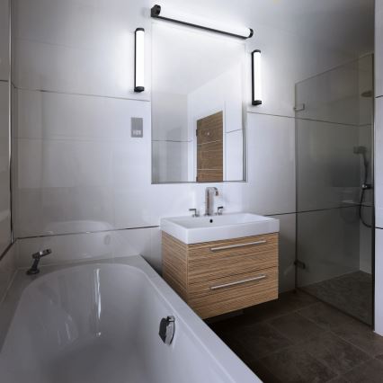 Osram - Ρυθμιζόμενο LED φωτιστικό για καθρέφτη ORBIS TUBE LED/9W/230V 40 cm IP44 μαύρο