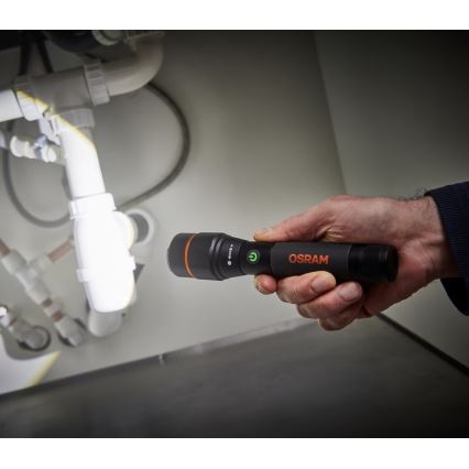 Osram - Ρυθμιζόμενης φωτεινότητας επαναφορτιζόμενος φακός LED LEDINSPECT PRO TORCH 500 LED/6W/3,7V 2200 mAh IP44