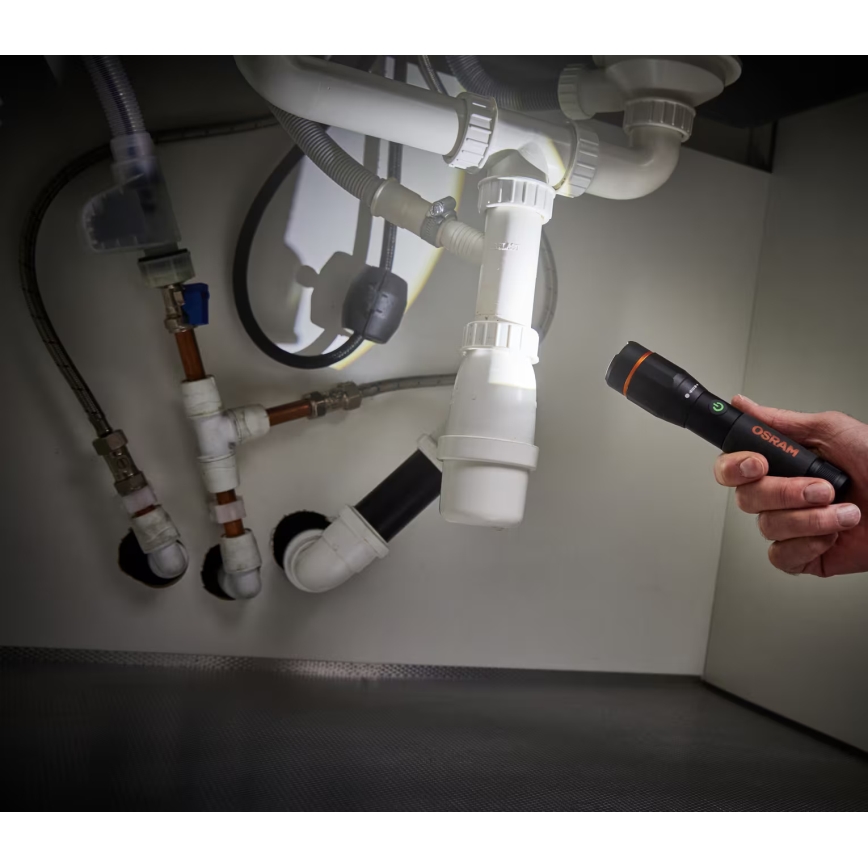 Osram - Ρυθμιζόμενης φωτεινότητας επαναφορτιζόμενος φακός LED LEDINSPECT PRO TORCH 500 LED/6W/3,7V 2200 mAh IP44