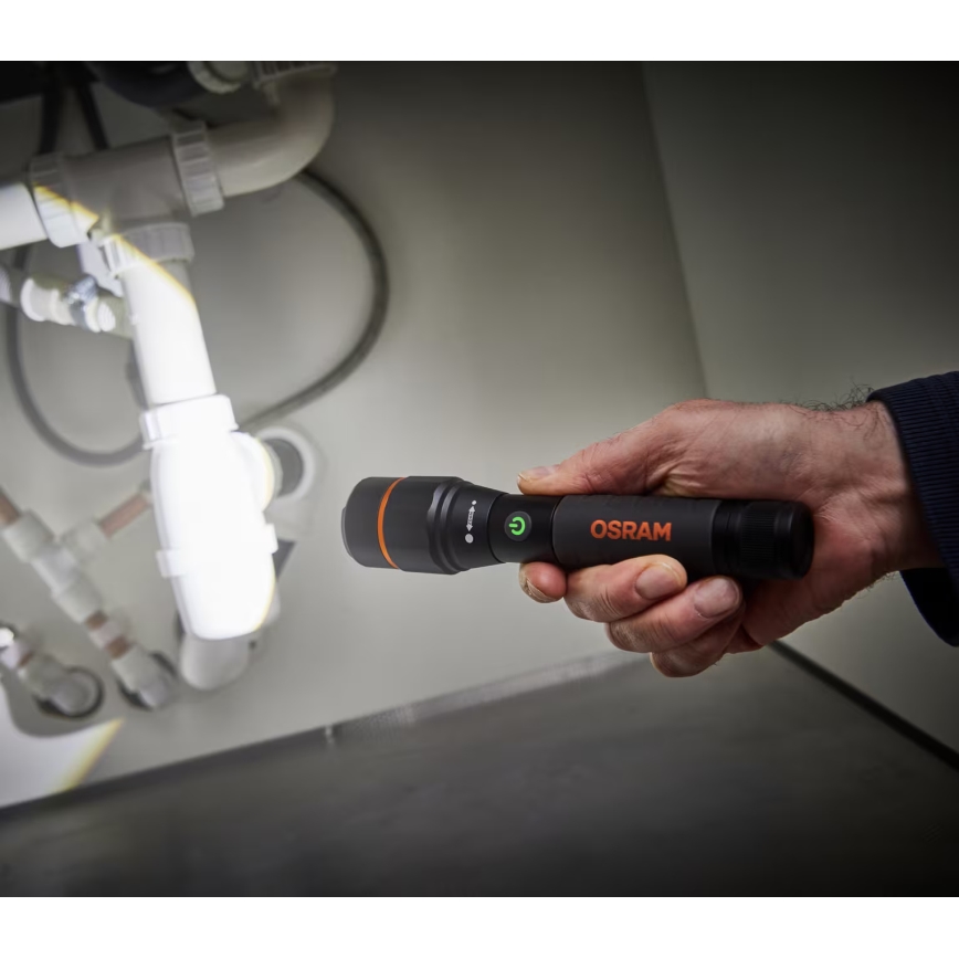 Osram - LED Ρυθμιζόμενος επαναφορτιζόμενος φακός LEDINSPECT PRO TORCH 800 LED/8W/3,7V 2200 mAh IP44
