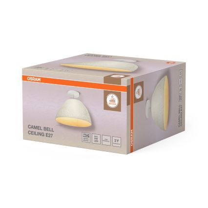 Osram - Επιφανειακό φωτιστικό οροφής CAMEL BELL 1xE27/9W/230V Ø 37,5 cm