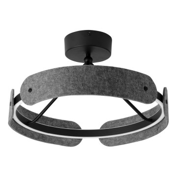 Osram - Επιφανειακό φωτιστικό οροφής DECOR CURVE LED/33W/230V Ø 43 cm γκρι