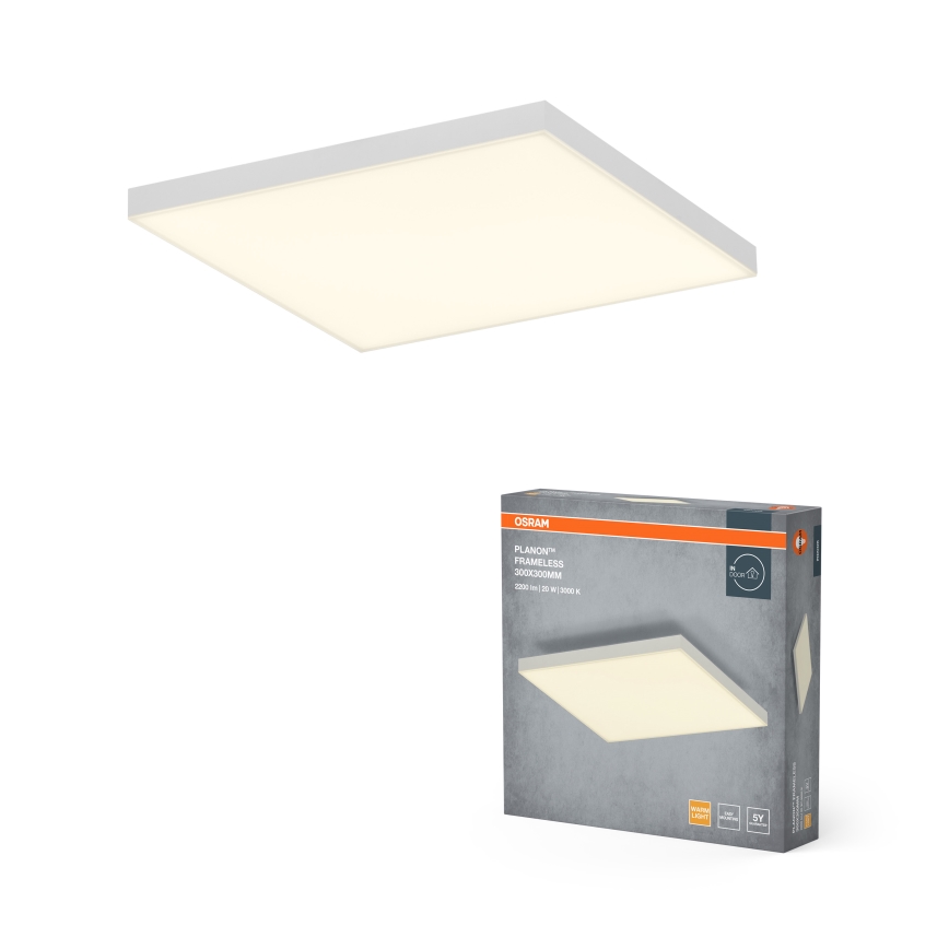 Osram - Επιφανειακό LED πάνελ PLANON LED/20W/230V 3000K 30x30 cm λευκό