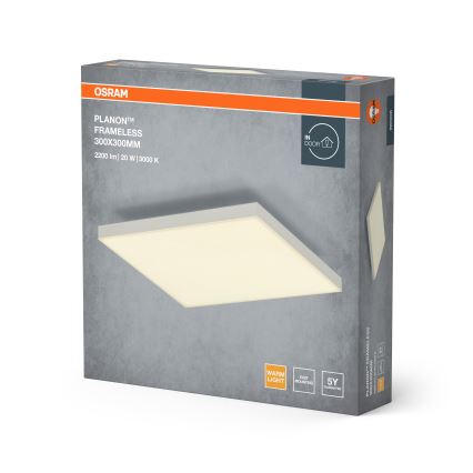 Osram - Επιφανειακό LED πάνελ PLANON LED/20W/230V 3000K 30x30 cm λευκό