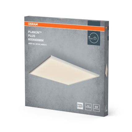 Osram - Επιφανειακό LED πάνελ PLANON LED/40W/230V 4000K 60x60 cm λευκό